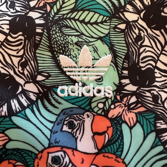 Girls Adidas Patterned Jacket - Picture 4 of 5